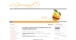 Desktop Screenshot of legourmandc3.com